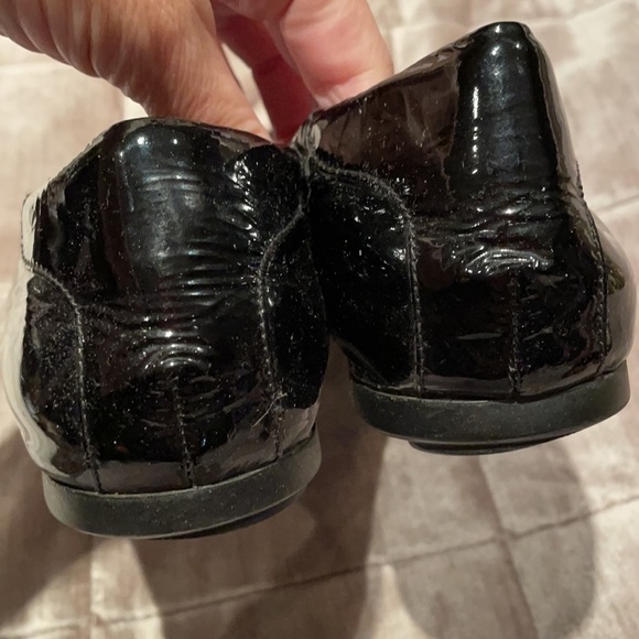 STUART Weizman Patten Leather Gem Flats - Picture 2 of 4